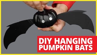 How to Make Pumpkin Bat Halloween Decorations | Mr. Handyman