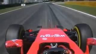 F1 2015 Italian GP Monza Kimi Raikkonen overtakes Marcus Ericsson