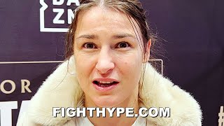 KATIE TAYLOR FIRST WORDS ON AMANDA SERRANO CLASH; AS REAL AS IT GETS ON "EXPLOSIVE" SHOWDOWN