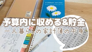 【家計簿の書き方】低収入でも予算内に収める｜お気に入りの光熱費の書き方｜書くことが好きな私が楽しく続けられる家計簿【一人暮らし（ひとり暮らし）】