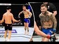 Cody Garbrandt dancing vs Dominick Cruz UFC 207 title fight