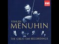 Menuhin Elgar Violin Sonata; Vaughan Williams & Walton Violin Sonata