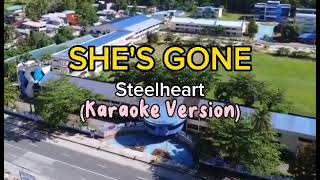 SHE'S GONE - Steelheart (Karaoke Version)