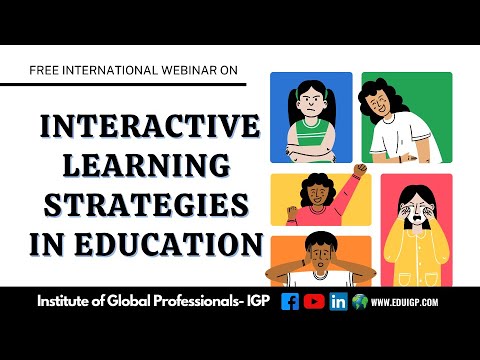 Interactive Learning Strategies In Education - YouTube