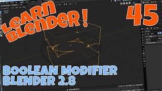 Blender 2.8 Boolean - Is Anything Different? Does it matter? Learn to Use It Here.