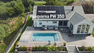 Husqvarna  PW 350 Pressure Washer (Features and benefits)