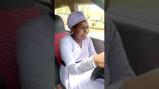 Karangu wa Muraya wife Trizah Karangu driving the car she was gifted by her husband