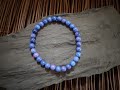 Gelang Bracelet Batu Sugilite South Africa Power Stone Langka 6mm HQ C303