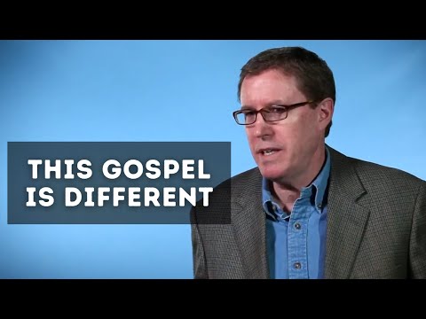 How is Mark different from the other gospels?