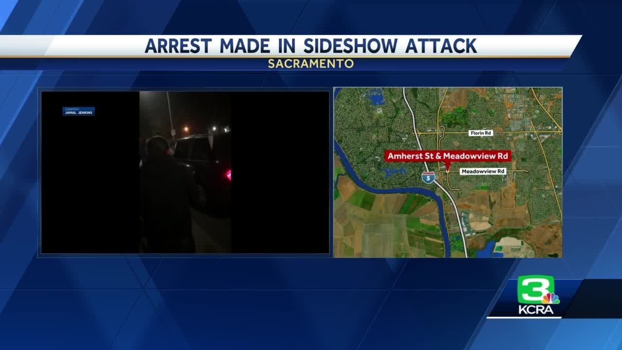 Sacramento Police Arrest Man In Connection With Sideshow Where Family ...