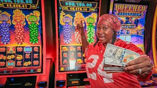 She Put $500 Into This High Limit Slot Machine in Vegas...And It PAYS OFF!!!