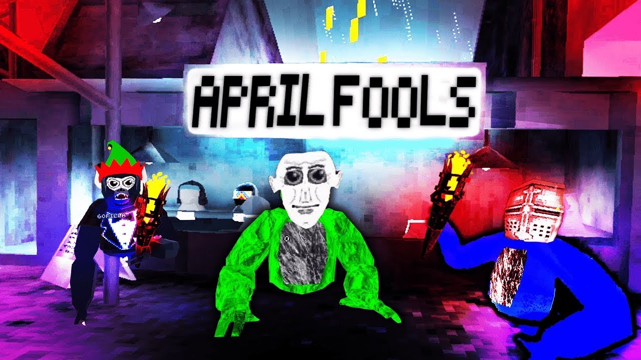 Gorilla Tag April Fools Update Youtube