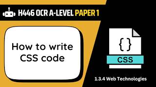 CSS | 3.4a | OCR A-Level Computer Science