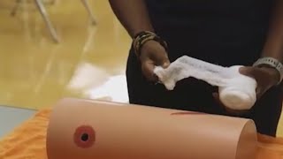 Stop the Bleed program teaches life-saving bleeding control techniques