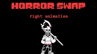 horrorswap fight animation