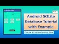 Creating SQLite Database and Table  in Android,part-2,#91