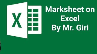 Excel 2nd Practical Class How To Make Marksheet In Ex Doovi Excel 2nd Practical Class How To Make Marksheet In Ex Doovi