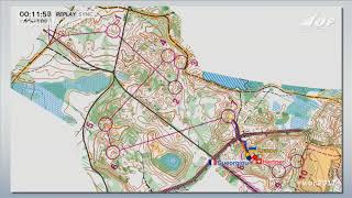 WOC 2017 Middle - GPS shows no mistakes by the King
