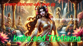 अप्सरा तिलोत्तमा और राजा इंद्र | 4K mythological videos | #Hindu mythology #moral stories #Apsara