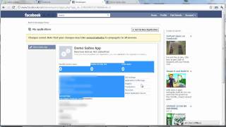 How do we make a simple facebook application? (video tutorial)