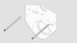 Laufen Easy Fit WC-Montage mit TECE WC-Anschlussbox