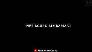 Yemicheyamanduve(gandapu galiki )❣️||priyuralu pilichindhi songs black screen lyrics whatsapp status
