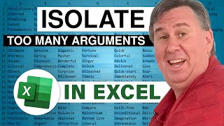 Excel Will Not Let Me Enter This Formula! - Episode 2464