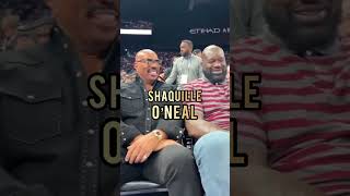 Steve Harvey Sits With Shaq Wearing $110,000 Rolex!