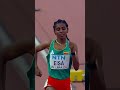 Ethiopia’s Medina Eisa  a new championship record in the women’s 5000m at the #WorldAthleticsU20