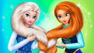 Elsa and Anna Hacks and Crafts / 30 Frozen DIYs