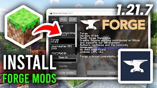 How To Install Forge Mods In Minecraft 1.21.7 - Step By Step