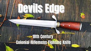 18th Century Colonial Rifleman's Fighting Knife | Devils Edge | Kult of Athena