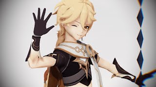 【MMD Genshin Impact】二息歩行 (Two Breaths Walking)【Aether】