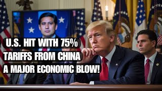 China Hits Back with 75% Tariffs—A Major Economic Blow to the U.S.! Electric Vehicles \u0026 Trade Wars