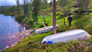 Snåsa mountain and lake tour (Silent film II)