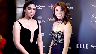 Nayanthara And Samantha Ruth Prabhu Looking Hot🔥 At Red Carpet 2024 - Elle Award Function