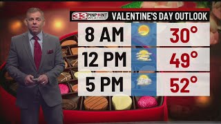 Increasing clouds and another mild day Tuesday