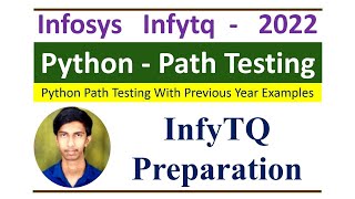 InfyTQ Python Preparation: Path Testing Explained | Code Coverage Made Easy