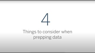 Prepping Data in Tableau Prep