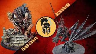 AoS Battle Report: Flesh Eater Courts vs Soulblight Gravelords: USHORAN!! Warcod