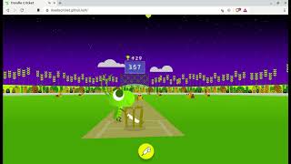GOOGLE DOODLE CRICKET WORLD RECORD!!!!!!! (758 RUNS) WATCH TILL END