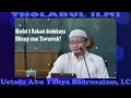 Sholat 2 Rakaat duduknya Iftirasy atau Tawarruk? Ustadz Abu Yahya Badrusalam, LC