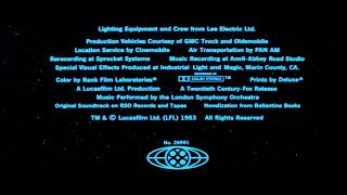 A Lucasfilm Ltd. Production/A Twentieth Century-Fox Release (1983)