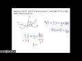 more using angle relationships to find unknown angles