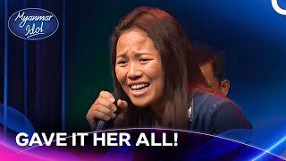 This Emotional Song Determined Her Future! | Myanmar Idol