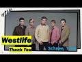 Thank You - Westlife (Lyrics)