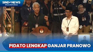 Ini Pidato Lengkap Bacapres Perindo Ganjar Pranowo Usai Dapat Nomor Urut 3