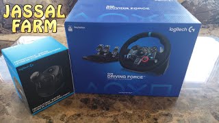 Logitech G29 Driving Force Steering Wheel Unboxing!