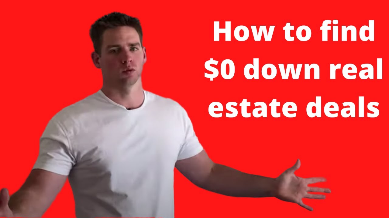 How To Find No Money Down Real Estate Deals - Subject To Real Estate ...