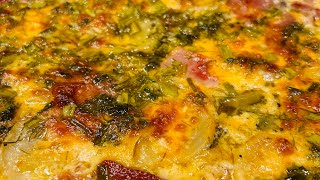 Ham, Potato and Cheddar Bake